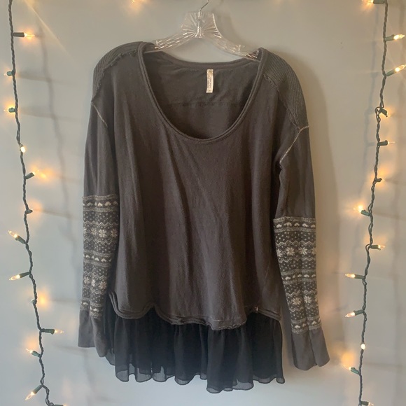 Free people Nordic snowflake winter tunic - Picture 1 of 6